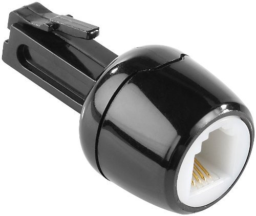 Callstel Telefonadapter: Verdrehschutz für Telefonkabel (Telefonkabel Entwirren, Telefonhörerkabel-Verdrehschutz, Telefonschnur die Sich Nicht verdreht)