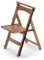 Sedia Scala ELETTA, Legno - Trasformabile - 4 gradini - Finitura Ciliegio - Arredamenti Italia