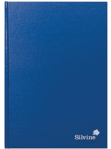 Silvine CBA4 - A4 Casebound Notebook Feint Blue (Pack 6)