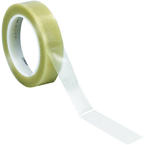 3M Ruban adhésif vinyle 471, 5,2 mm, 2,5 cm x 35 m, transparent, 36/étui, 3M stock # 700047448