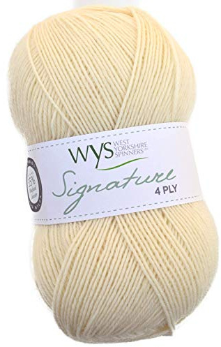 West Yorkshire Spinners Signature 4ply - Milk Bottle - 010 wys sig 4ply