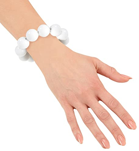 W WIDMANN MILANO Party Fashion - Perlenarmband 50er / 70er Jahre, Armkette, Modeschmuck, Accessoire