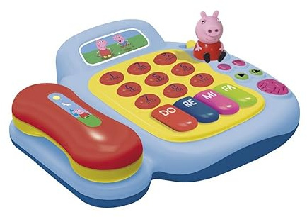Reig 2331 - Peppa Pig, Telefono con attività Musicali