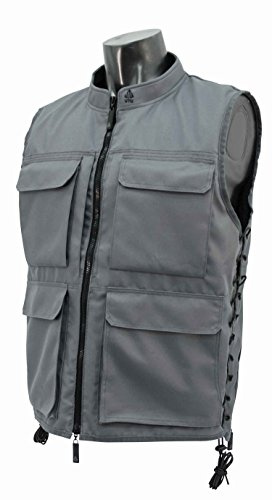 UTG Unisex Adult Modern Tactical-vests, Gray/Black, M - XL US