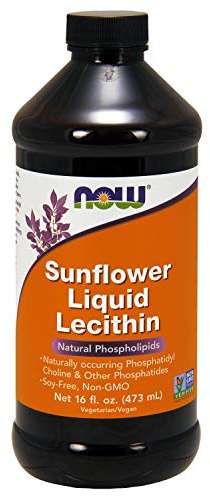 NOW Lécithine liquide de tournesol, 473 ml