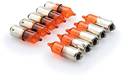 Puig 0009T Accessoires de sécurité pour bloquer la moto lors du stationnement en évitant les déplacements sur des surfaces inclinées avec un design résistant et durable, Orange