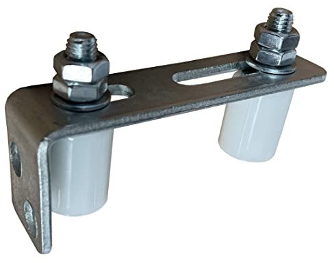 Bricometal Patte à Visser L=100 pour Guidage réglable avec 2 Olives Ø30Mm