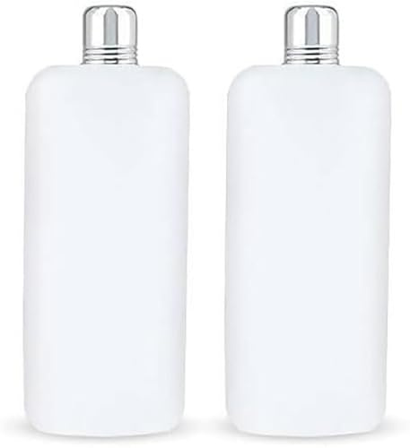 Plastic Travel Flask 26 oz, Set of 2
