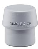 Simplex Einsatz, TPE-mid, grau | D=30 mm | 3203.030