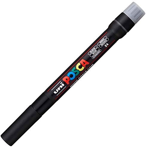 Uni-Ball Posca PCF-350 Marker 8mm Brush Tip - Black