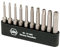 WIHA 74985 Torx Power Bit Set, Includes T6-T30 with Holder, 10-Piece by Wiha
