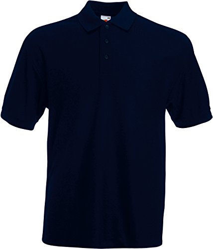 Fruite of the Loom Heavy Polo Shirt, vers. Farben L,Blau - Deep Navy