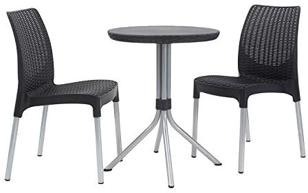 Keter Chelsea Set Table - Grey