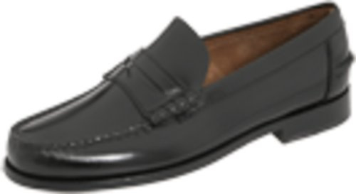Florsheim Hombres Berkley Piel Mocasín, Black, Talla 7.5