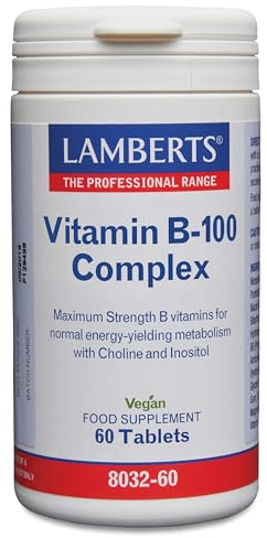 Lamberts Vitamina B-100 Complex - 60 Tabletas