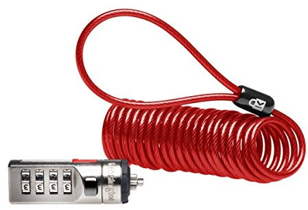 Kensington Portable Combination Cable Lock for Laptops and Other Devices - Black (K64670AM)