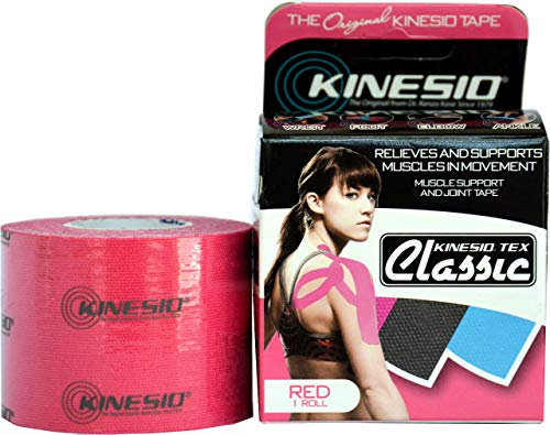 Kinesio Classic Single Roll Tape - Red, 5cm x 4m