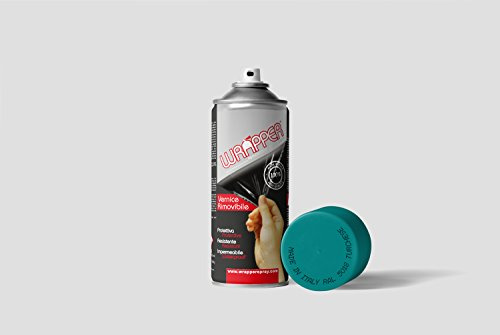 wrapper 400WRAPPER5018 400 ml sprejfolie avlösbar lackering, turkosblå