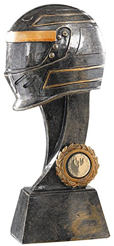DEPICE Pokal motorsport/kart, svart/guld, 25 cm