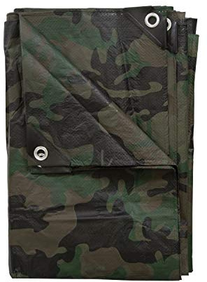 StanSport Medium-Duty Rip-Stop Tarp Bâche de Camping Mixte Adulte, Multicolore, Taille Unique