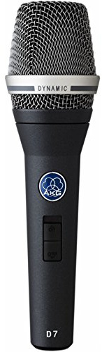 AKG D7S Microphone vocal dynamique portatif avec commutateur