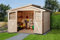 weka Gartenhaus 323 Gr.3, natur, 19 mm
