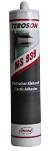 Teroson MS 939 BK CR Klebe- und Dichtmasse Herstellerfarbe Schwarz 2436358 290ml