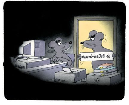 Mauspad Uli Stein ab-insBett.de