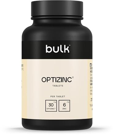 Bulk Comprimés OptiZinc Pure, 30 mg, paquet de 270, l'emballage peut varier