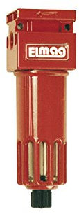ELMAG, 42501, Filtro dell'aria compressa e separatore d'acqua con raccordo filettato, 1/4 di pollice