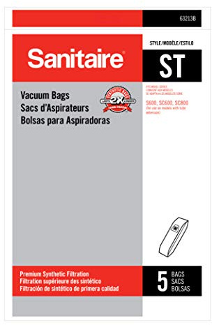 5PK ST Style Sanitaire Vacuum Bag
