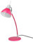 Tischleuchte Brilliant Jenny H:43 cm aus Kunststoff & Metall in rosa