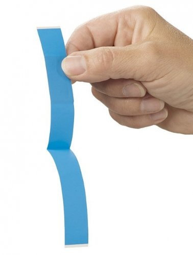 Medicalcorner24 Detectable Fingerpflaster 180 x 20 mm Wundpflaster 15 Stück für die Lebensmittelindustrie, aufspürbare Pflaster