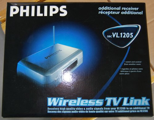 Philips SBCVL1205/00 moltiplicatore AV Ricevitore AV Nero