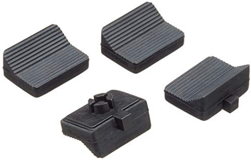 Milenco 3186 'Mirror V Pads – Pack of 4, black