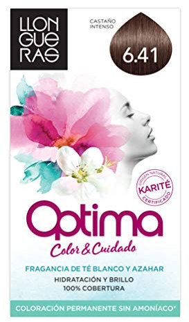 Llongueras Optima - Tinte, color 6.41-castaño intenso, 200 gr