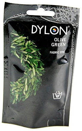 Dylon Textilfarbe, für Färben von Hand, 50 g, Oligrün