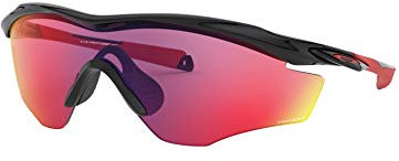Oakley Herren Sonnenbrille M2 Frame Xl OO9343 08, Farbe des Gestells: Polished Black Linsenfarbe: Prizm Road, 45 EU