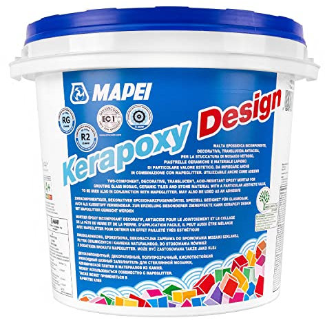 Mapei Sealant en Résine Gris Béton/113 pour Verre, Céramique, Pierre