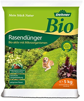 Dehner Bio Rasendünger, 5 kg, für ca. 100 qm