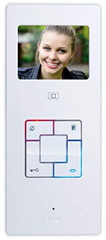 m-e Video-Innenstation VD-603 mit 3,5“ Monitor und mp3-Funktion für Türsprechanlagen Inneneinheit für Türklingel mit Kamera Vistadoor & Vistus