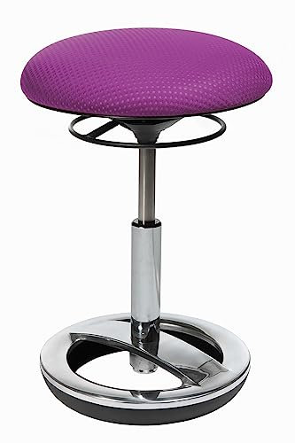 Topstar Bürohocker Sitness Bob Alu poliert lila