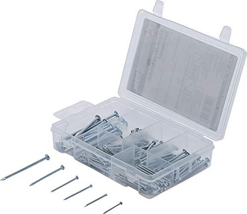 BGS Diy 88130 - Assortiment de clous et pointes - 200 pièces