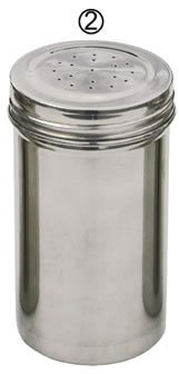 De Buyer - 4783.00 - Espolvoreadora de acero inoxidable - (2) h 13 cm