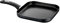 MONIX Resistent Plus | Gril Carré sans Rainures 28 cm, Fabriquée en Aluminium avec Antiadhésif Innovations sans PFOA, Compatible Toutes Sources de Chaleur Incluse Induction, Noir