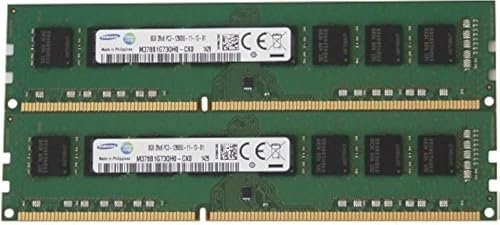 SAMSUNG Original 16GB, (2 x 8GB) 240-pin DIMM, DDR3 PC3-12800, Desktop Memory Module