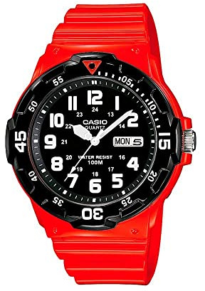 CASIO Herren-Armbanduhr Analog Quarz Resin MRW-200HC-4