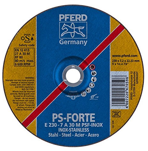 Pferd - Disco Desbaste E 230-7 A30 M Psf-Inox