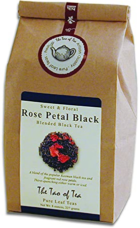 The Tao of Tea, Rose Petal Black Tea, 8 Ounce Bag