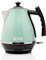 Haden Cotswold Green Kettle - Lightweight - Easy To Clean - 3KW Fast Boil, Stainless Steel Electric Kettle, 360° Base, Boil-Dry Protection - Retro Style Kettle and Toaster Sets